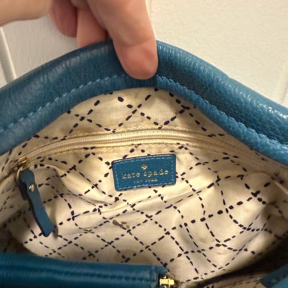 Kate Spade Teal Shoulder Bag - Picture 4 of 10